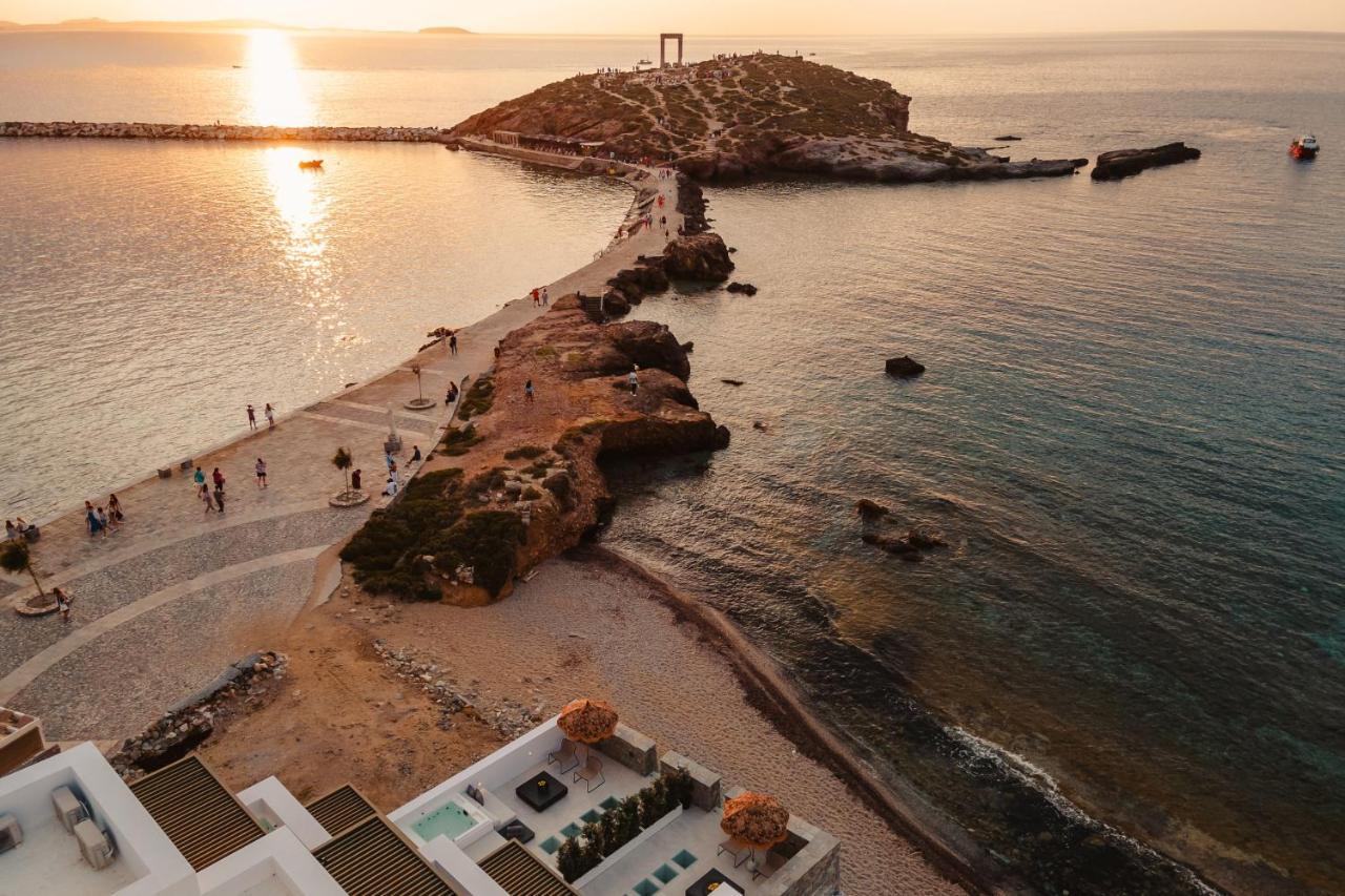 Naxos Rhyton Hotel Naxos City ภายนอก รูปภาพ