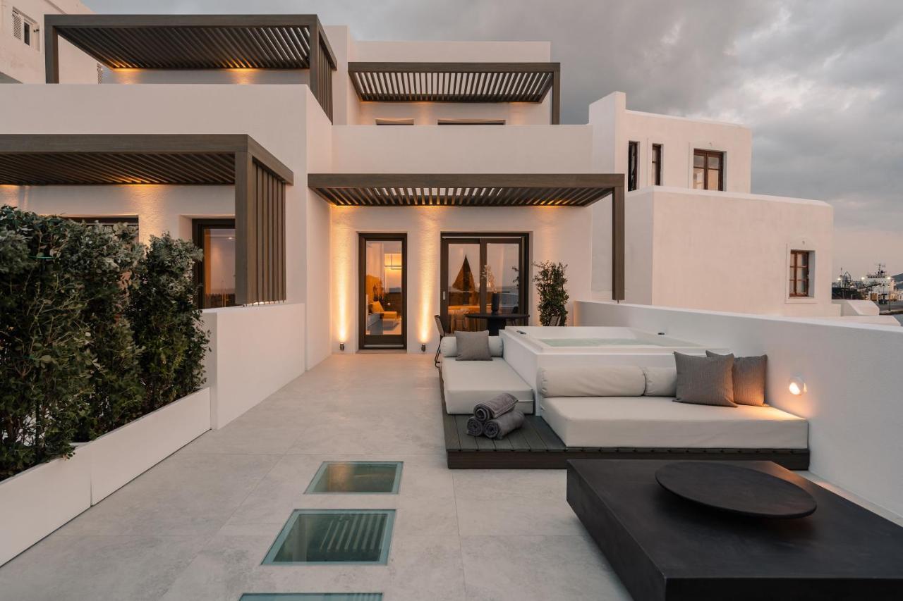 Naxos Rhyton Hotel Naxos City ภายนอก รูปภาพ