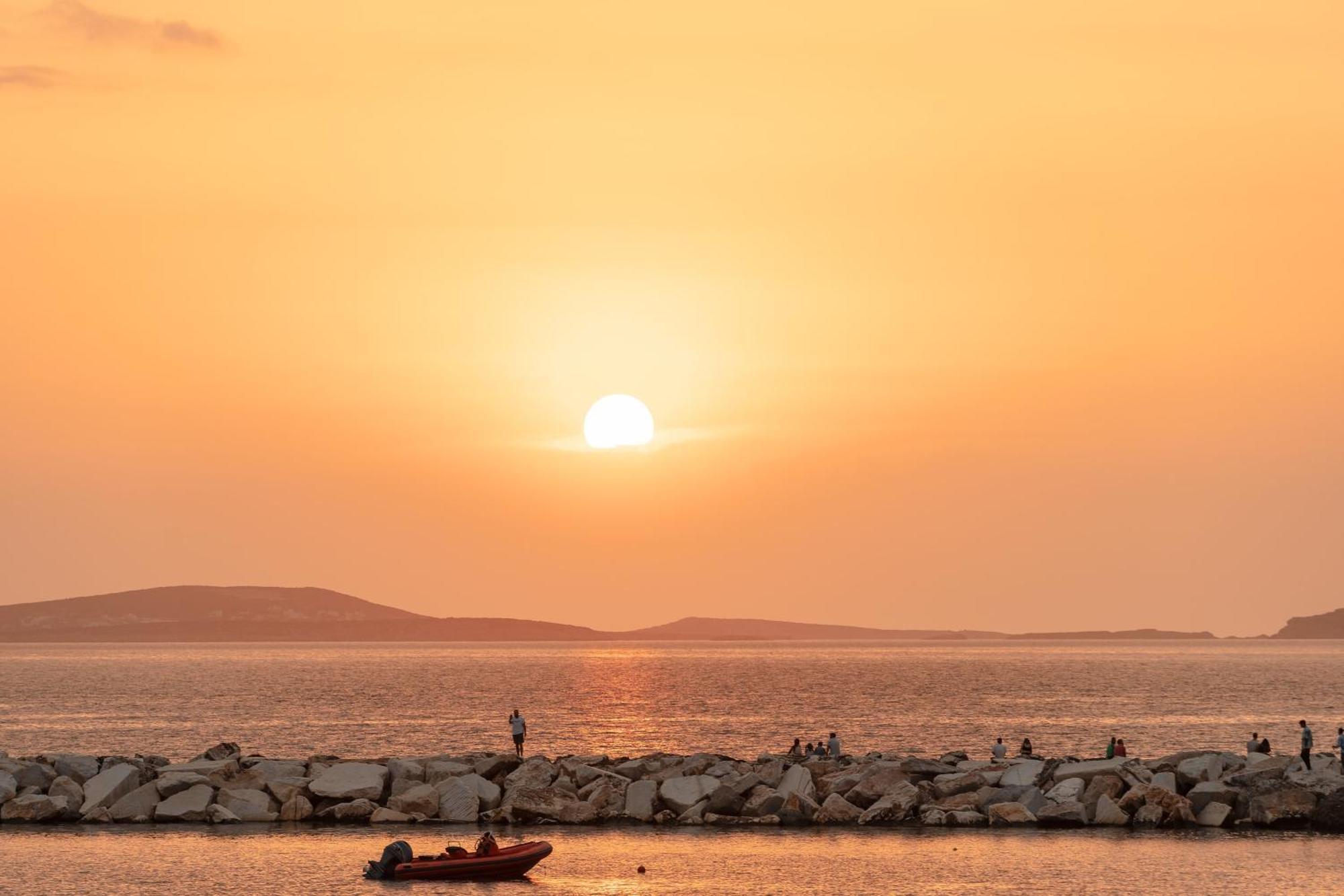Naxos Rhyton Hotel Naxos City ภายนอก รูปภาพ