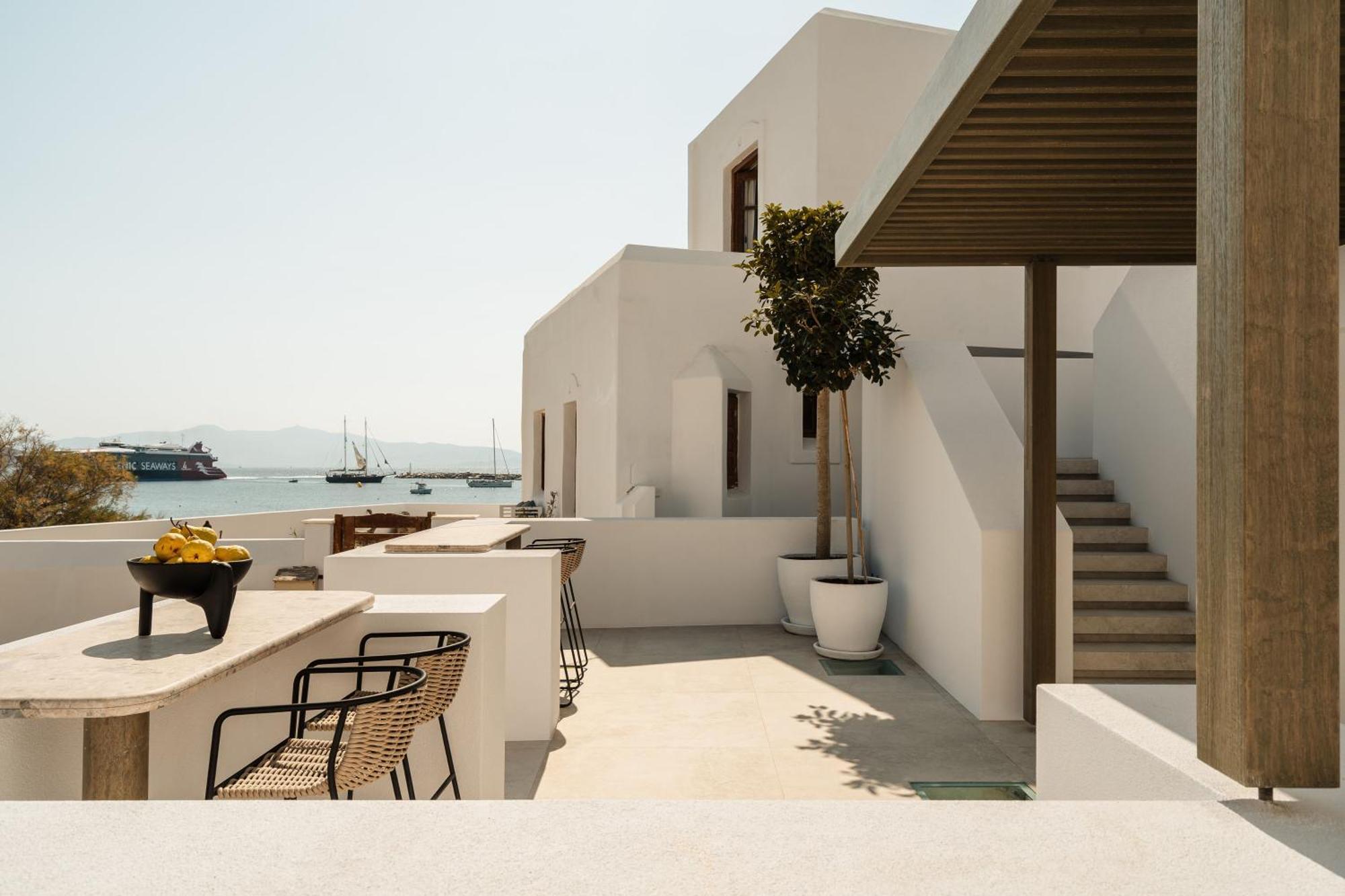Naxos Rhyton Hotel Naxos City ภายนอก รูปภาพ