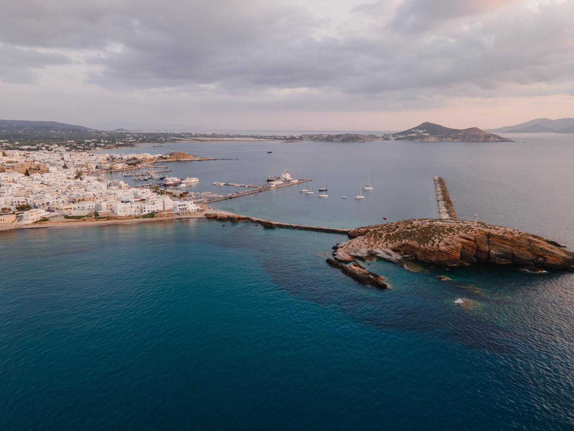 Naxos Rhyton Hotel Naxos City ภายนอก รูปภาพ
