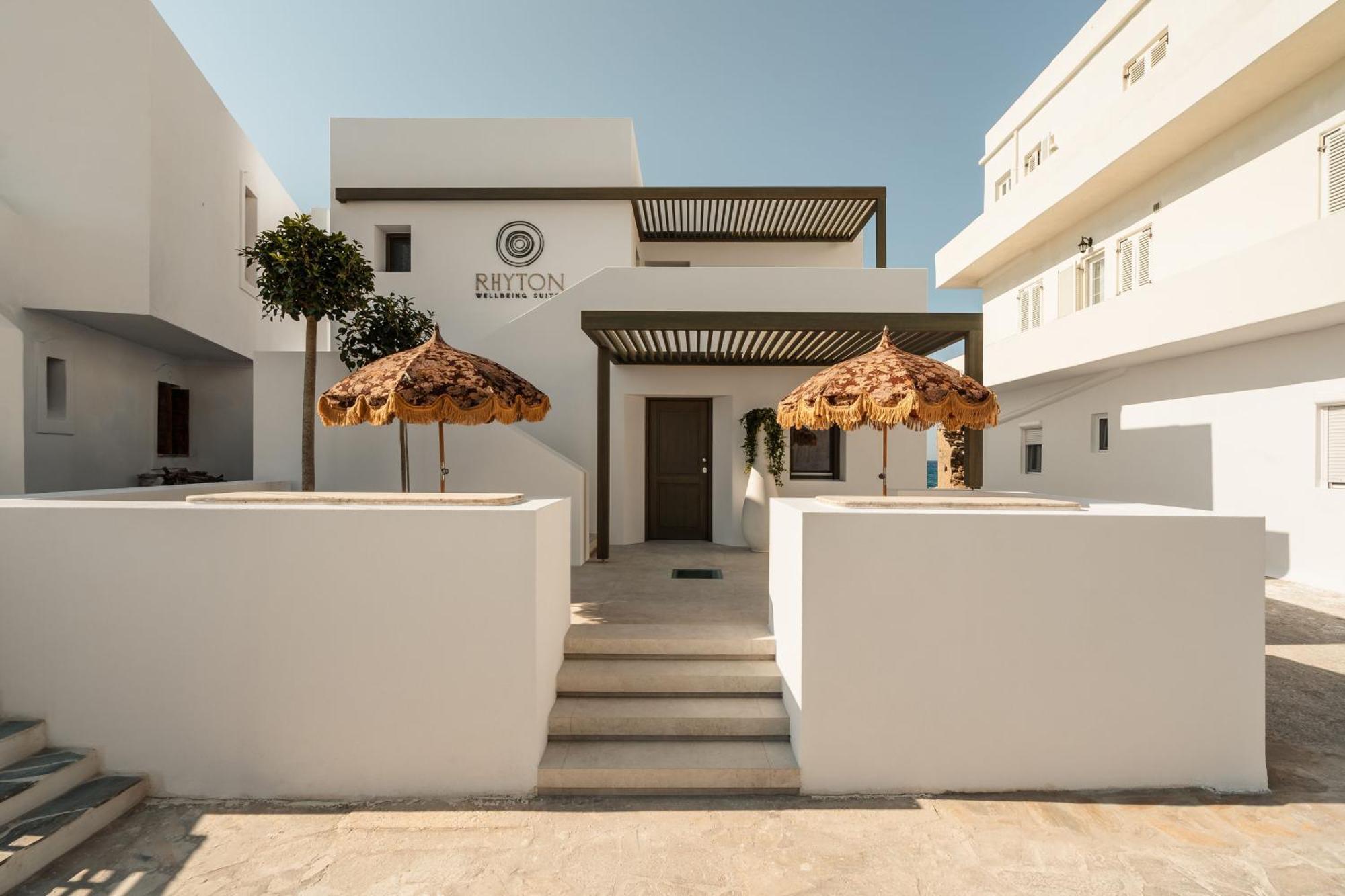 Naxos Rhyton Hotel Naxos City ภายนอก รูปภาพ
