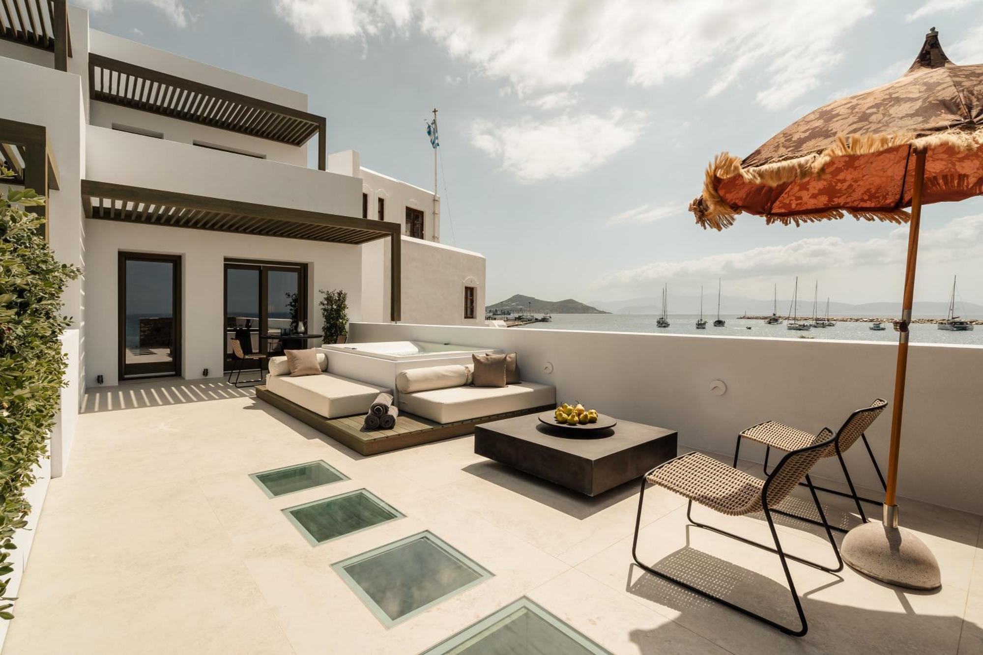 Naxos Rhyton Hotel Naxos City ภายนอก รูปภาพ