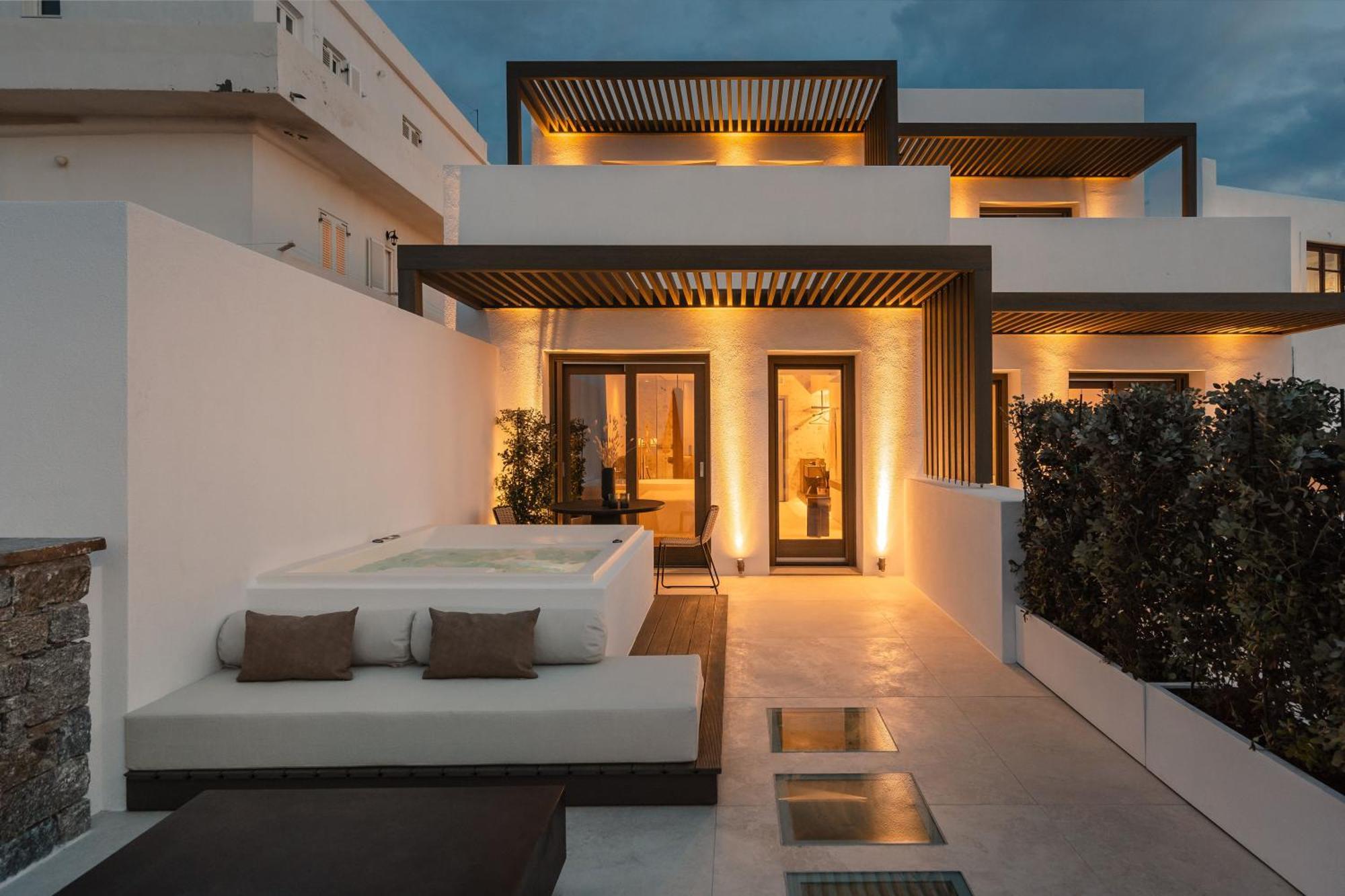 Naxos Rhyton Hotel Naxos City ภายนอก รูปภาพ
