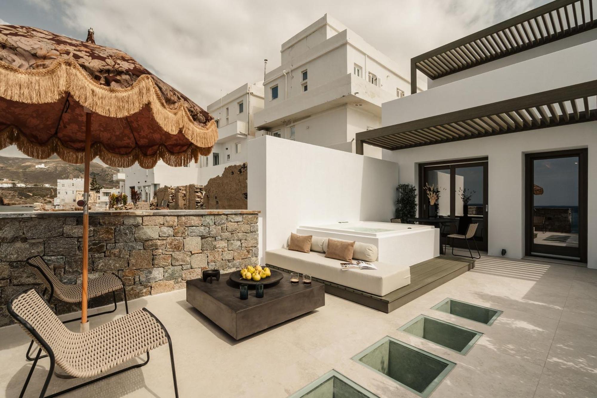Naxos Rhyton Hotel Naxos City ภายนอก รูปภาพ