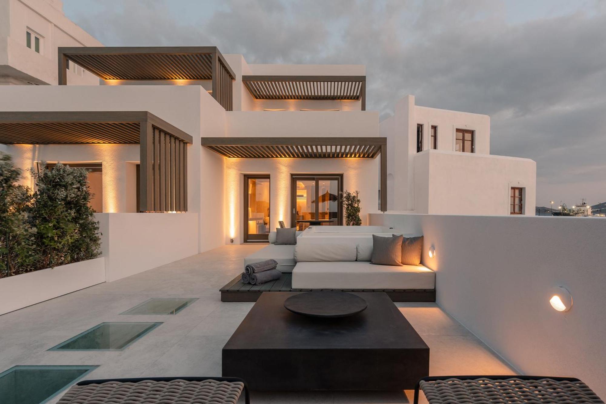 Naxos Rhyton Hotel Naxos City ภายนอก รูปภาพ
