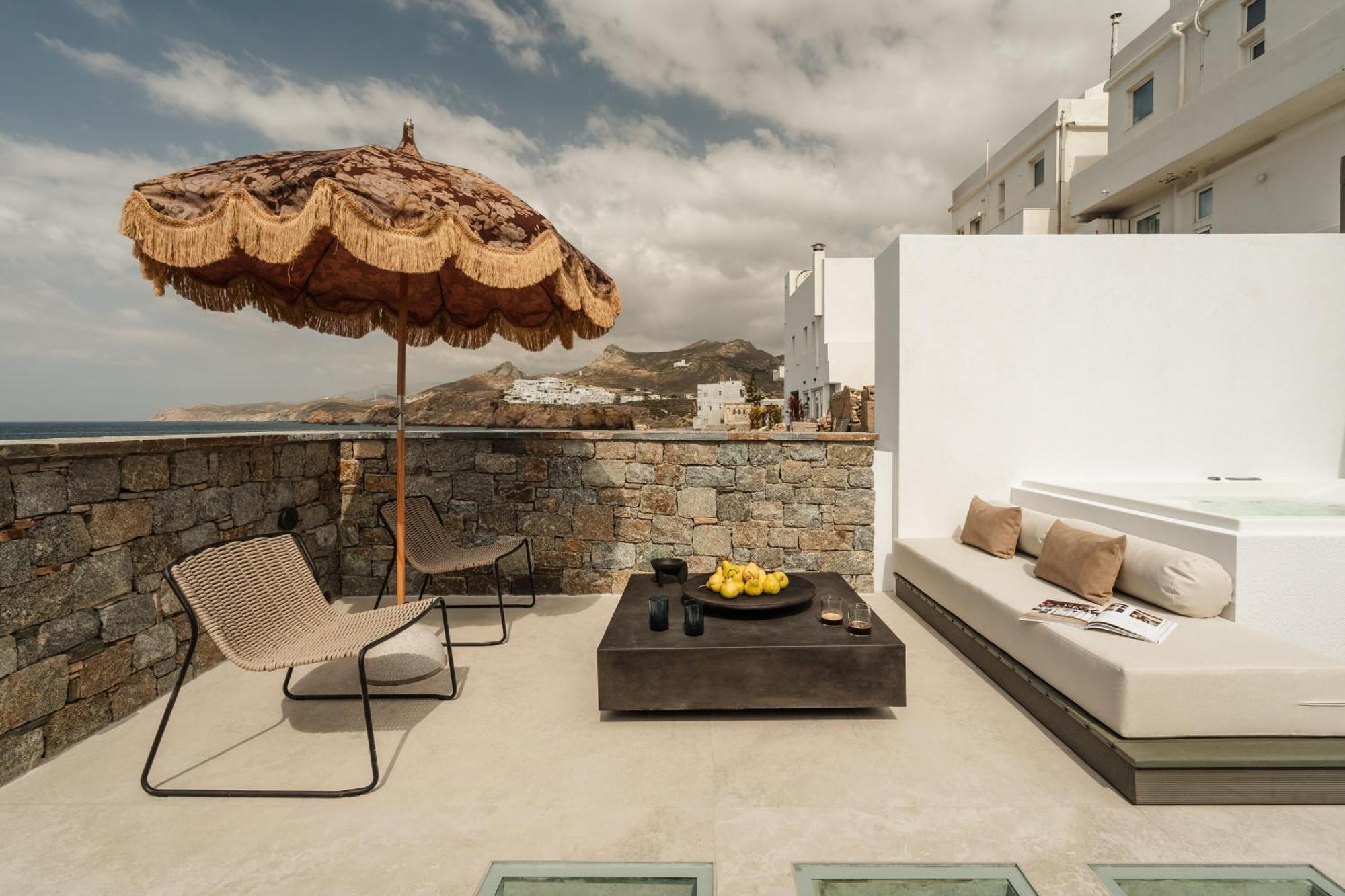 Naxos Rhyton Hotel Naxos City ภายนอก รูปภาพ
