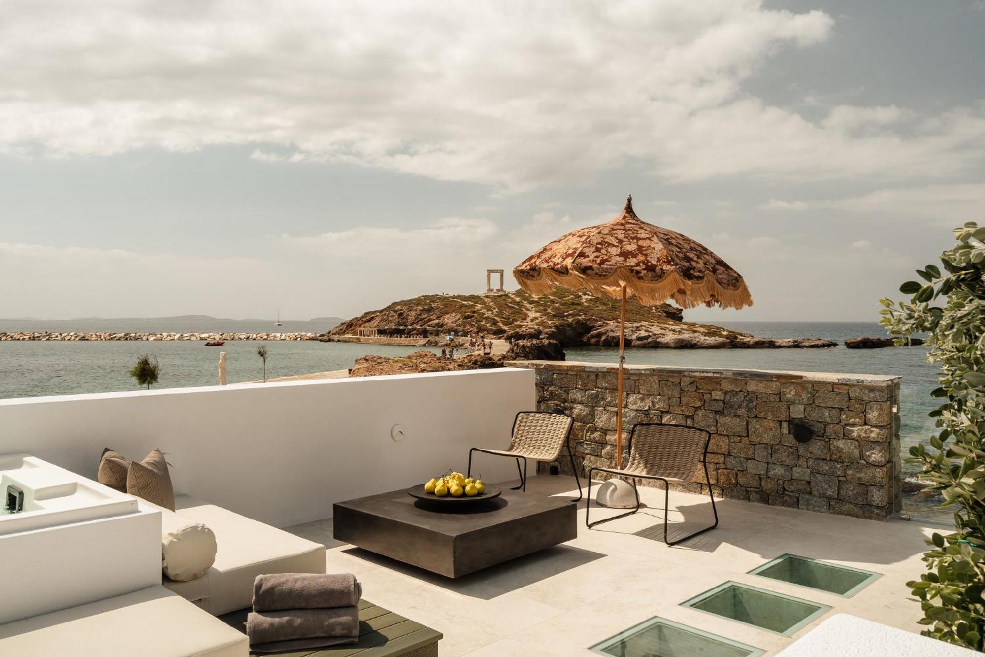 Naxos Rhyton Hotel Naxos City ภายนอก รูปภาพ
