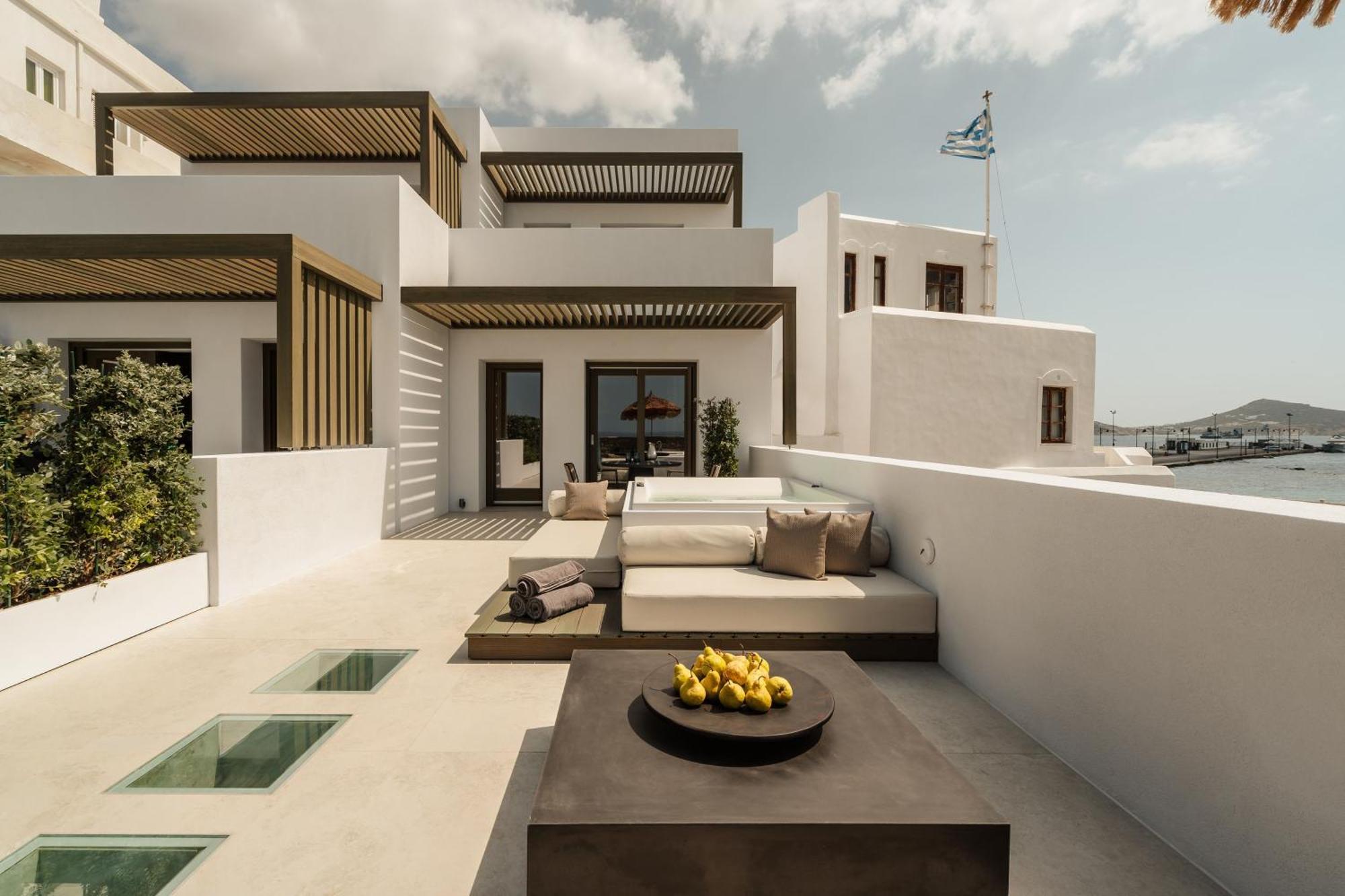 Naxos Rhyton Hotel Naxos City ภายนอก รูปภาพ