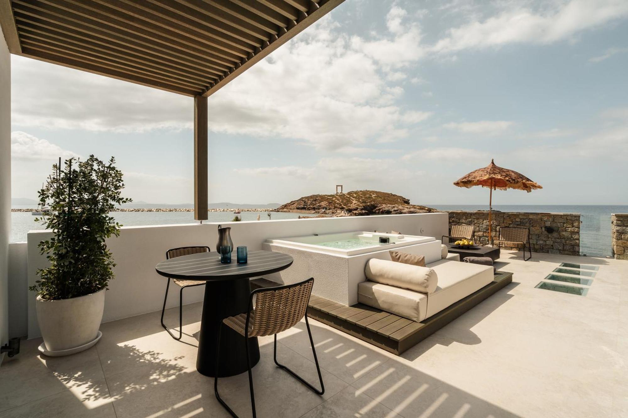 Naxos Rhyton Hotel Naxos City ภายนอก รูปภาพ
